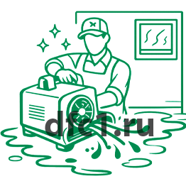 Сушка и уборка после потопа в Омске